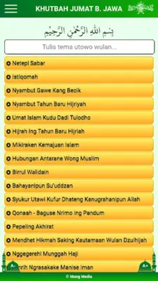 Khutbah Jumat NU android App screenshot 2