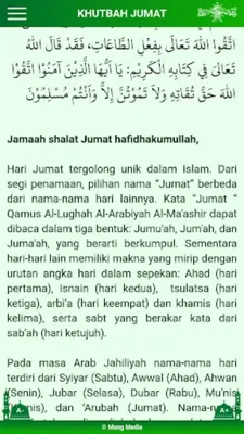 Khutbah Jumat NU android App screenshot 3