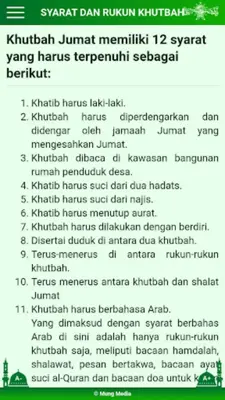 Khutbah Jumat NU android App screenshot 5